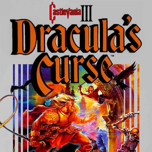 Castlevania III: Dracula's Curse NES game cartridge