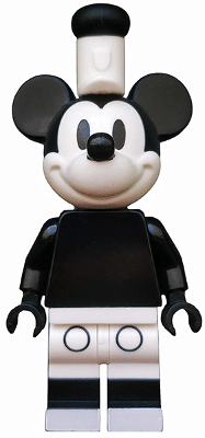 LEGO Vintage Mickey minifigure from the Disney Series 2 collection