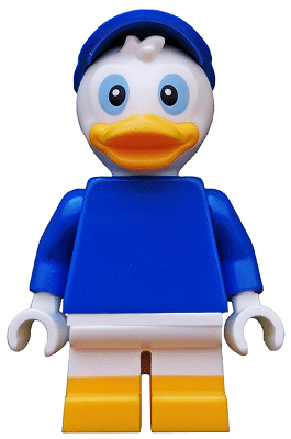 LEGO Dewey Duck minifigure from the Disney Series 2 collection