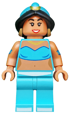 LEGO Jasmine minifigure from the Disney Series 2 collection