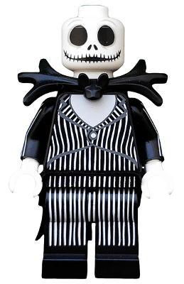 LEGO Jack Skellington minifigure from the Disney Series 2 collection