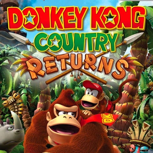 Donkey Kong Country Returns game for the Nintendo Wii