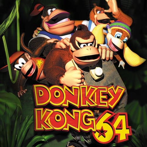 Donkey Kong 64 Nintendo 64 game cartridge