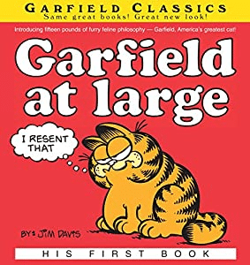 Garfield at Large book, the first Garfield book by Jim Davis