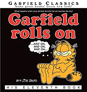 Garfield Rolls On book, the eleventh Garfield book by Jim Davis