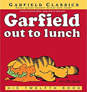 Garfield Out to Lunch book, the twelfth Garfield book by Jim Davis