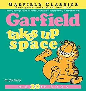 Garfield Takes Up Space book, the 20th Garfield book by Jim Davis