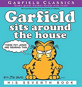 Garfield Sits Around the House book, the seventh Garfield book by Jim Davis