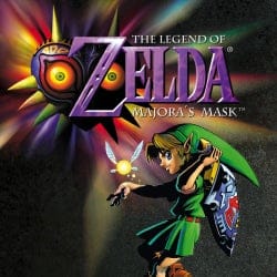 The Legend of Zelda: Majora's Mask Nintendo 64 game cartridge