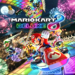 Mario Kart 8 Deluxe video game for the Nintendo Switch