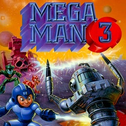 Mega Man 3 NES game cartridge