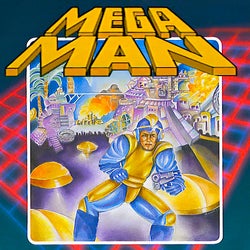 Mega Man NES game cartridge