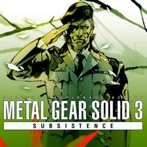 Metal Gear Solid 3: Subsistence PlayStation 2 video game by Konami