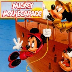Mickey Mousecapade video game for the Nintendo Entertainment System