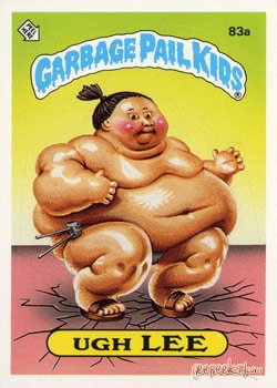 Ugh Lee Garbage Pail Kids sticker card