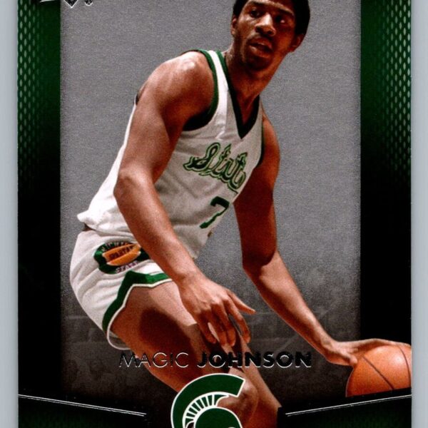 2014 Upper Deck Lettermen #3 Magic Johnson basketball card