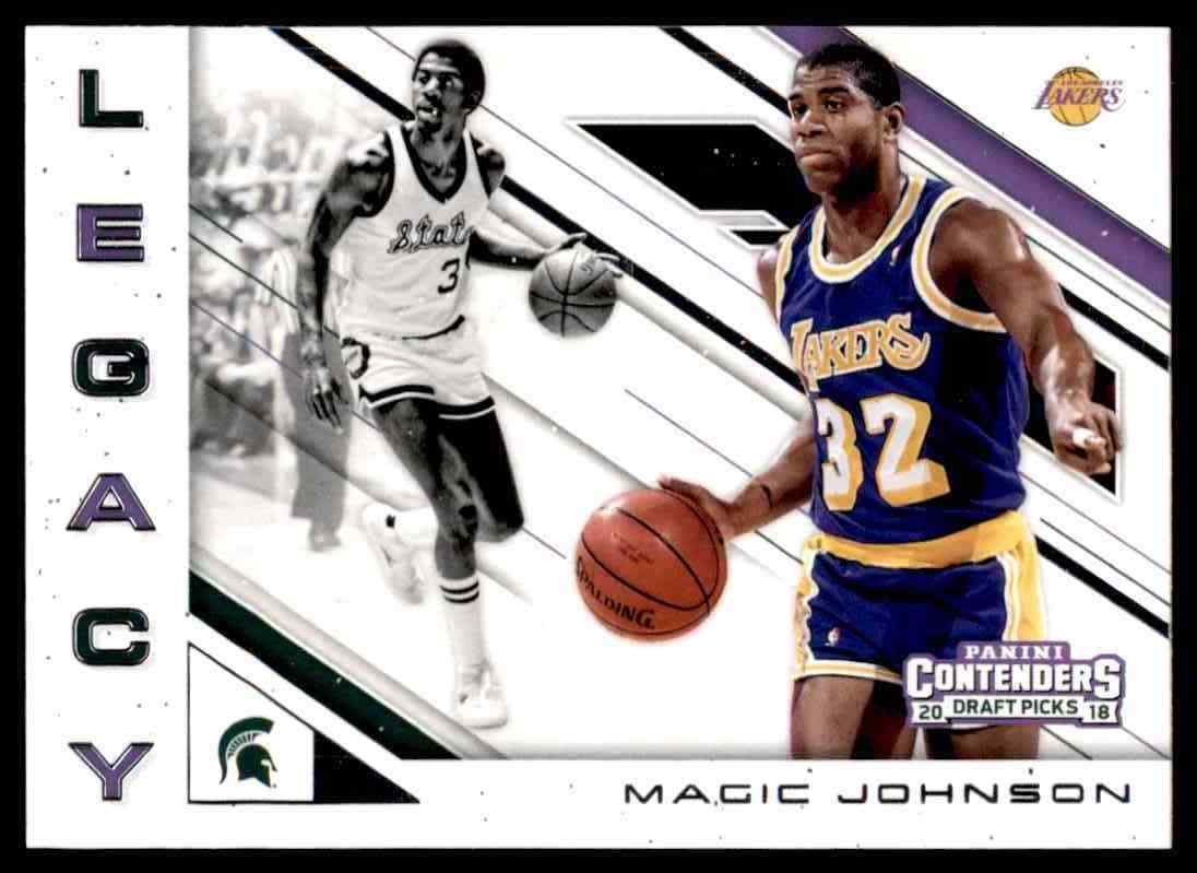 2018-19 Contenders Legacy #26 Magic Johnson basketball card