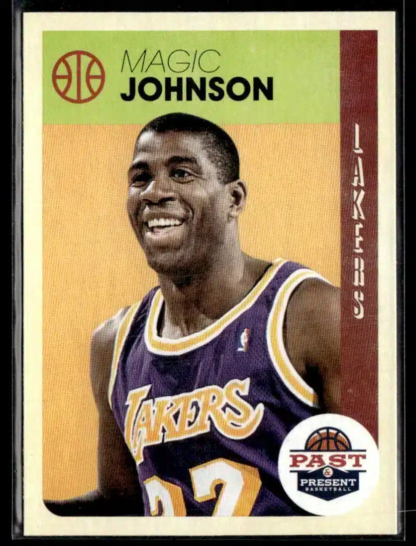 2012-13 Panini Past & Present Magic Johnson #26 basketball card