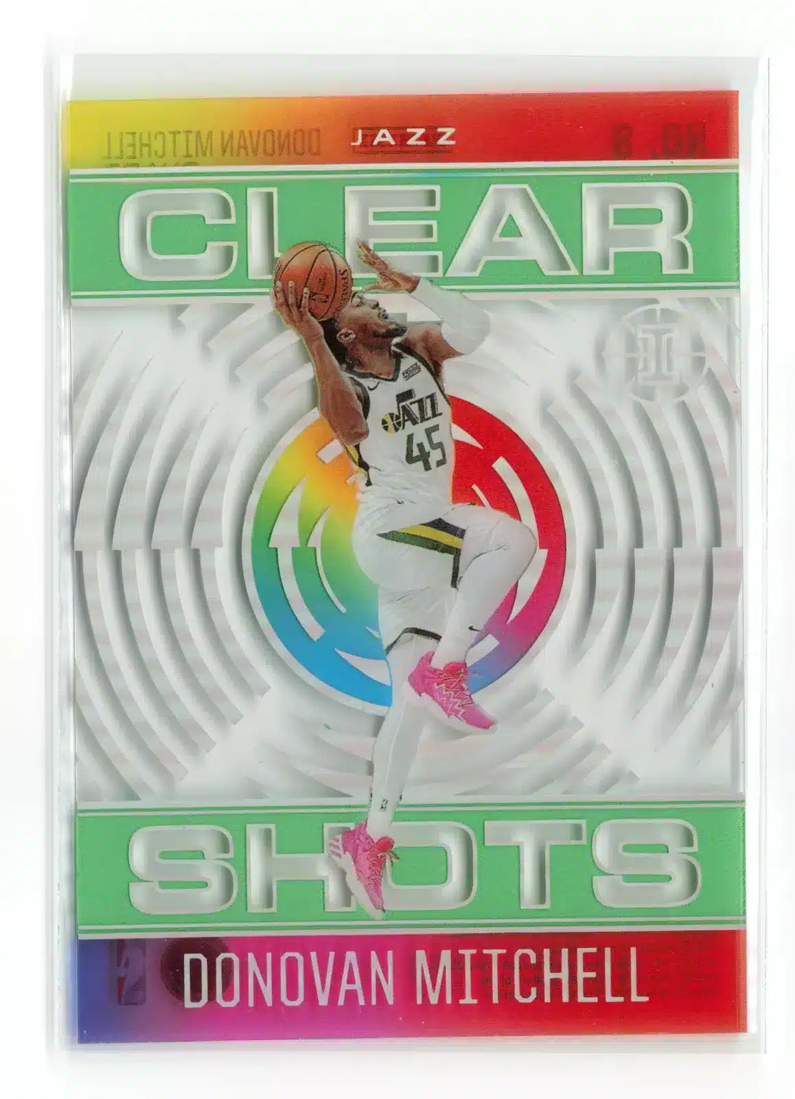 2020-21 Panini Illusions Donovan Mitchell #8 basketball card