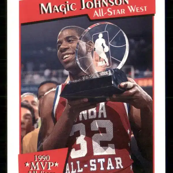 1991 Hoops Magic Johnson #XI basketball card