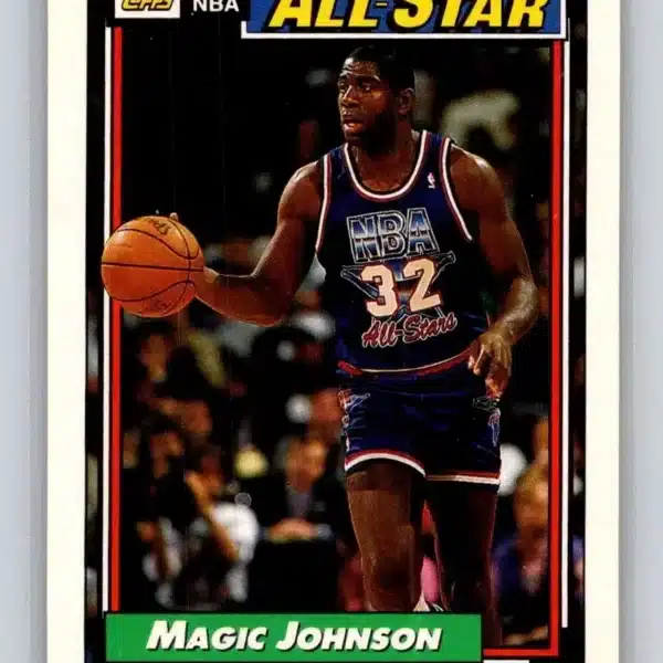 1992-93 Topps Magic Johnson #126 basketball card