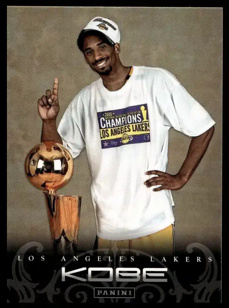 2012-13 Panini Kobe Anthology Kobe Bryant #35 basketball card