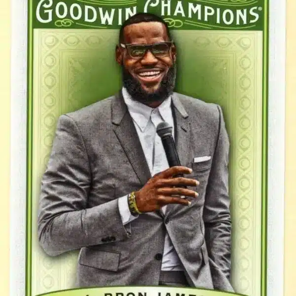 2019 Upper Deck Goodwin Champions LeBron James #50 basketball card