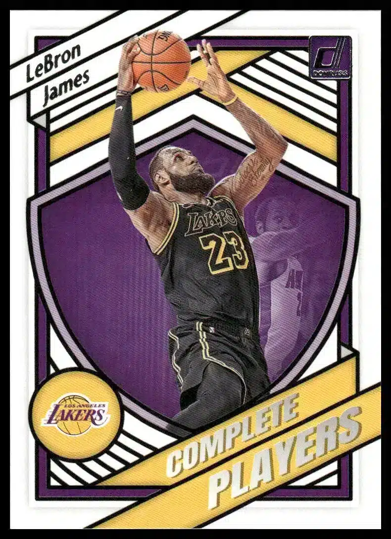 2020-21 Donruss LeBron James #4 basketball card