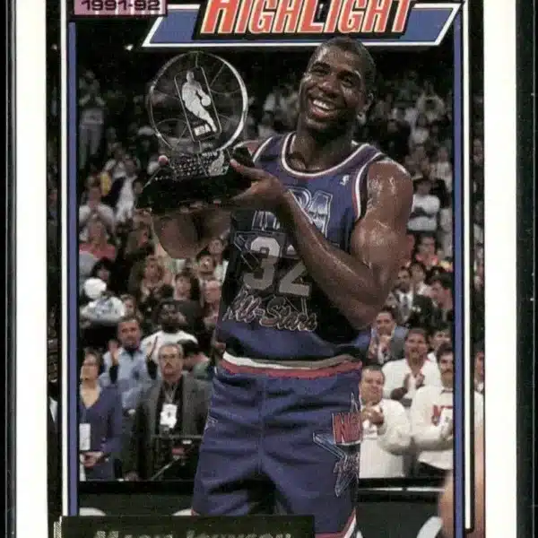 1992-93 Topps Magic Johnson #2 basketball card