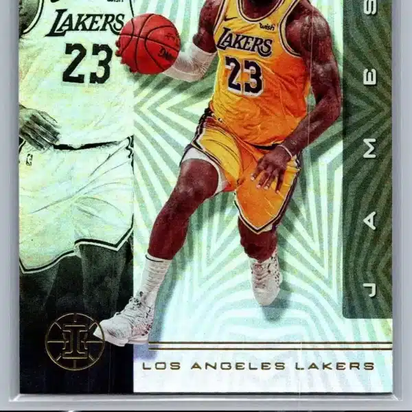 2019-20 Panini Illusions LeBron James #20 basketball card