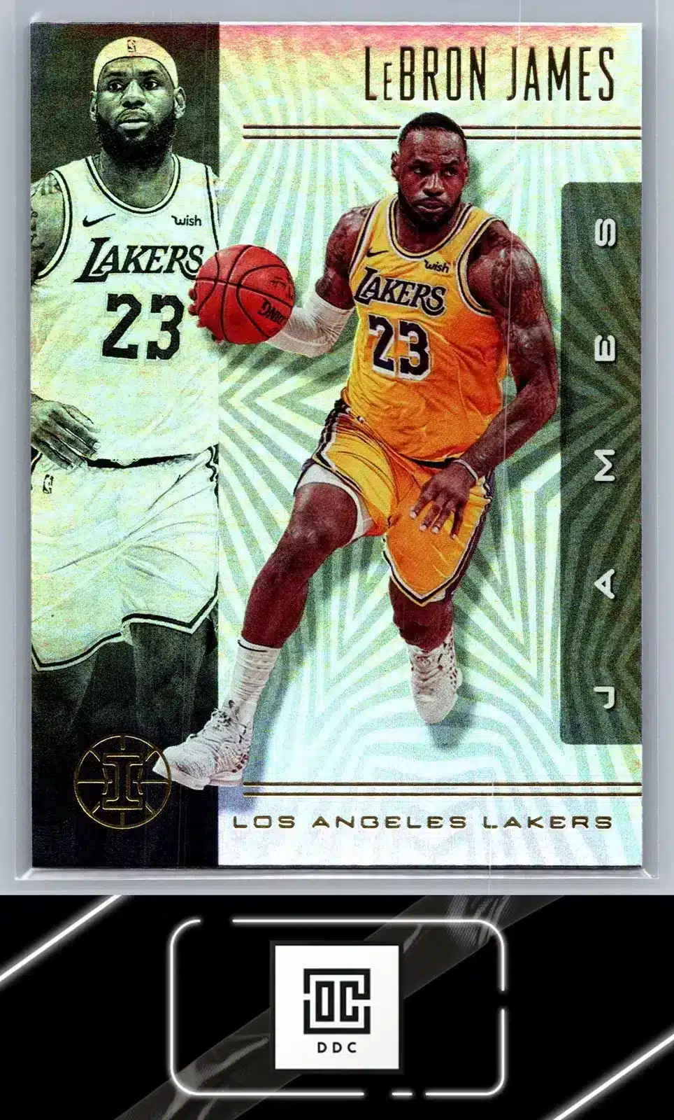 2019-20 Panini Illusions LeBron James #20 basketball card