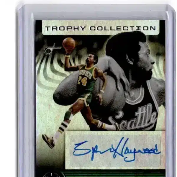 2020-21 Panini Illusions Spencer Haywood Trophy Collection Signatures basketball card