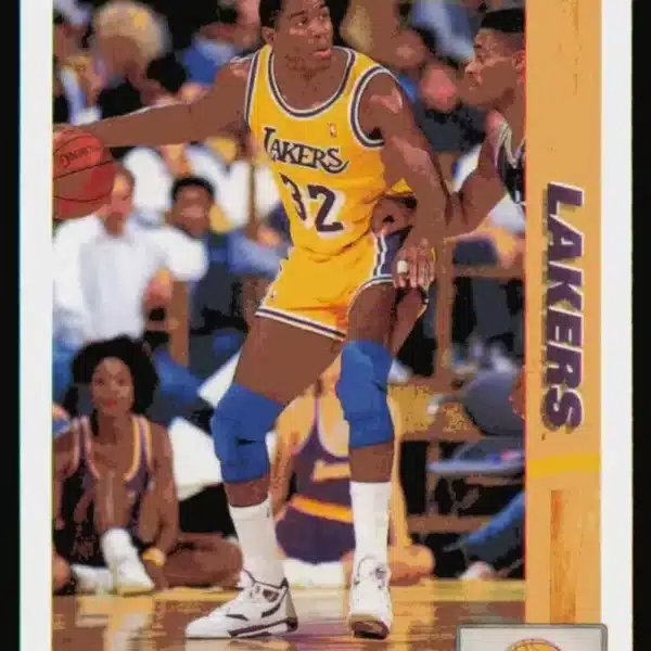 1991-92 Upper Deck Magic Johnson #45 basketball card