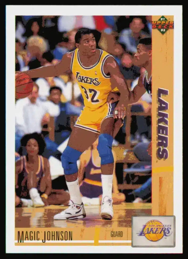 1991-92 Upper Deck Magic Johnson #45 basketball card
