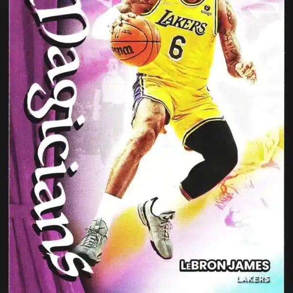 2022-23 Panini Donruss Magicians LeBron James #1 basketball card