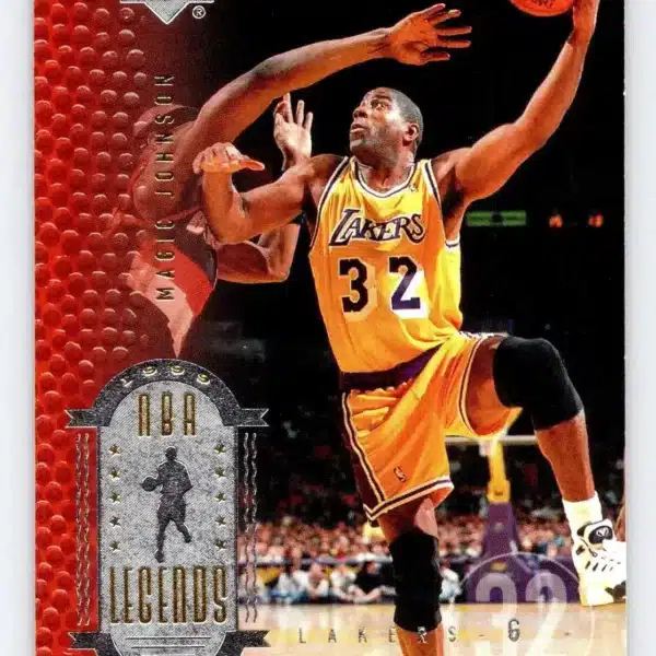 1999-00 Upper Deck NBA Legends Magic Johnson #2 basketball card