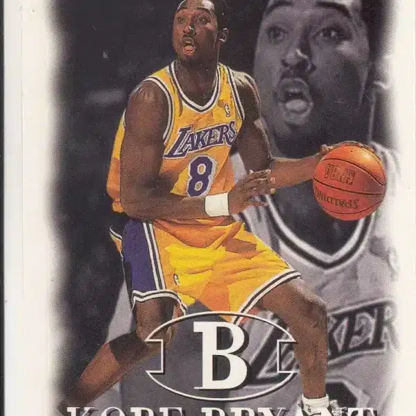 1998 SkyBox NBA Hoops Kobe Bryant #1 basketball card