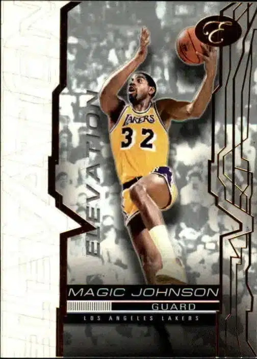 2007-08 Bowman Elevation Magic Johnson #50 basketball card