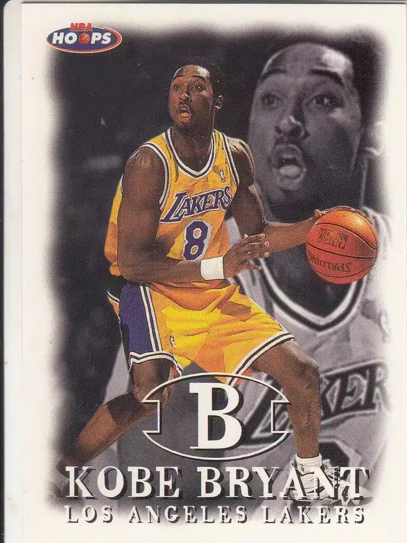 1998 SkyBox NBA Hoops Kobe Bryant #1 basketball card