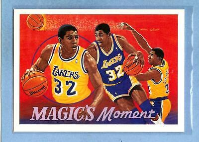 1991 Upper Deck Magic Johnson Magic's Moment basketball card
