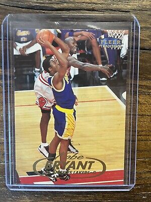 1998-99 Fleer Tradition Kobe Bryant basketball card