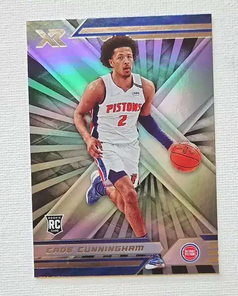 2021-22 Panini Chronicles Cade Cunningham Rookie #377 basketball card