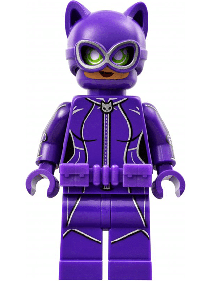 LEGO Catwoman minifigure, utility belt, from The LEGO Batman Movie
