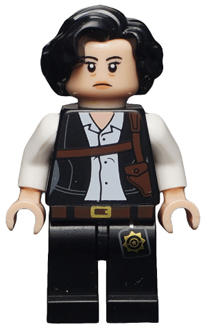 LEGO Chief O'Hara minifigure from The LEGO Batman Movie