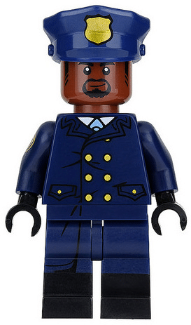LEGO GCPD Officer 1 minifigure from The LEGO Batman Movie