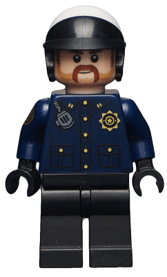 LEGO GCPD Officer 2 minifigure from The LEGO Batman Movie