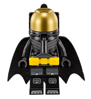 LEGO Batman minifigure, space batsuit, from The LEGO Batman Movie