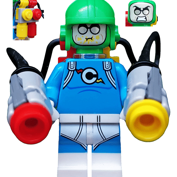 LEGO Condiment King minifigure from The LEGO Batman Movie