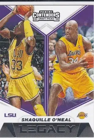 Contenders Legacy #29 Shaquille O'Neal basketball card