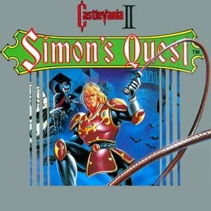 Castlevania II: Simon's Quest NES game cartridge